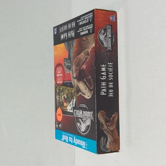 Spinmaster Jurassic World Ready to Roll Path Game - New in Sealed Box - Picture 5 of 7